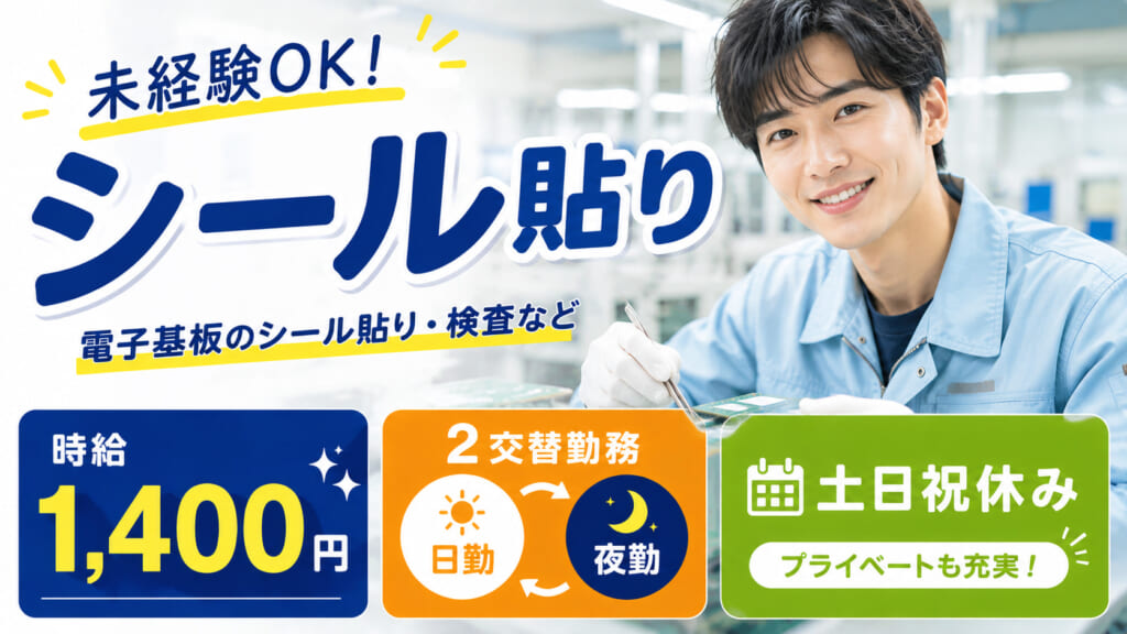 【交替勤務】未経験スタートOKのお仕事です！